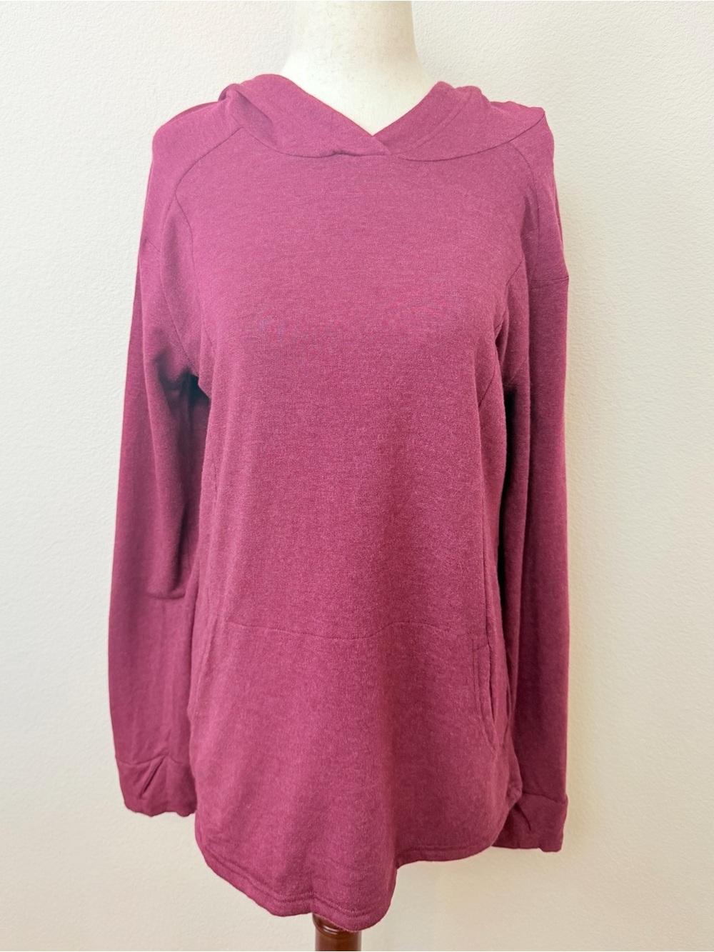 Kuhl Cowl Neck Hoodie Berry Color Size Medium Gorpcore